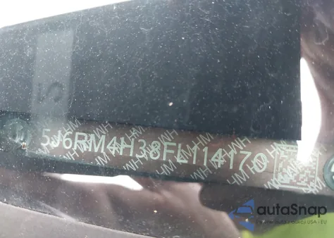 2015 Honda Cr-V Lx z USA, uszkodzony, nr VIN 5J6RM4H38FL114170